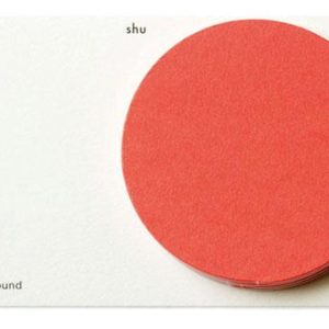 Classiky - Geometry Sticky Notes (Vermilion)