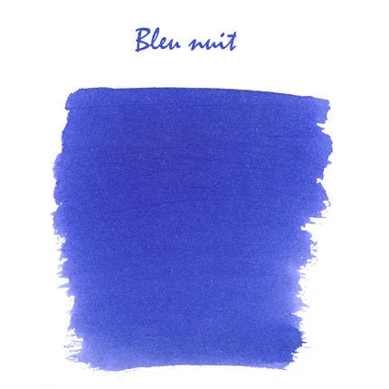 J. Herbin - Inkt voor vulpen Flacon D 30ml. - Bleu Nuit - Afbeelding 2