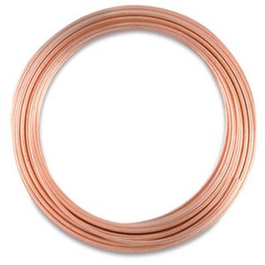 Koperdraad, rond 1.0 mm (100.0 cm)