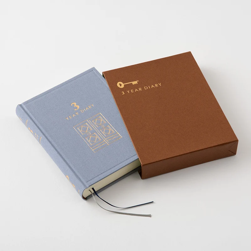Midori - 3-Year Diary Gate Mini - BluePurple - Afbeelding 3
