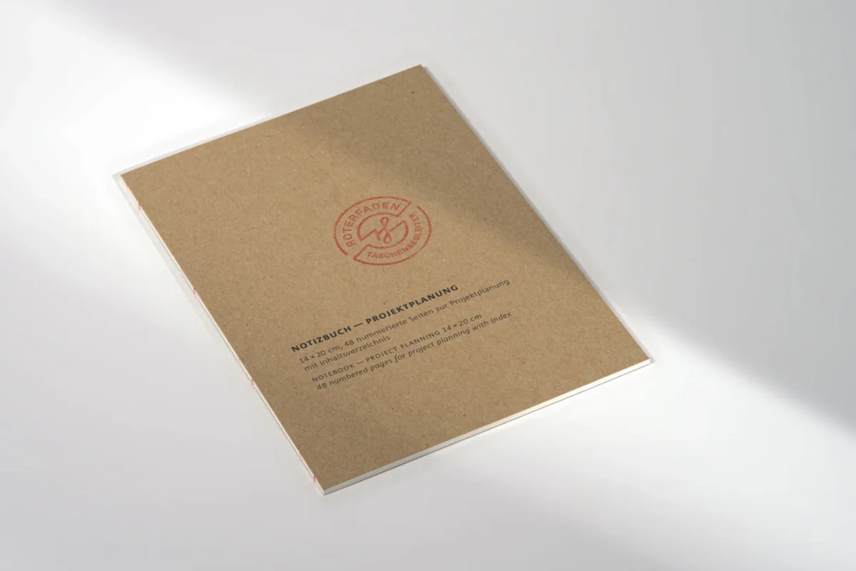 Roterfaden - Notebook Project Planner - M