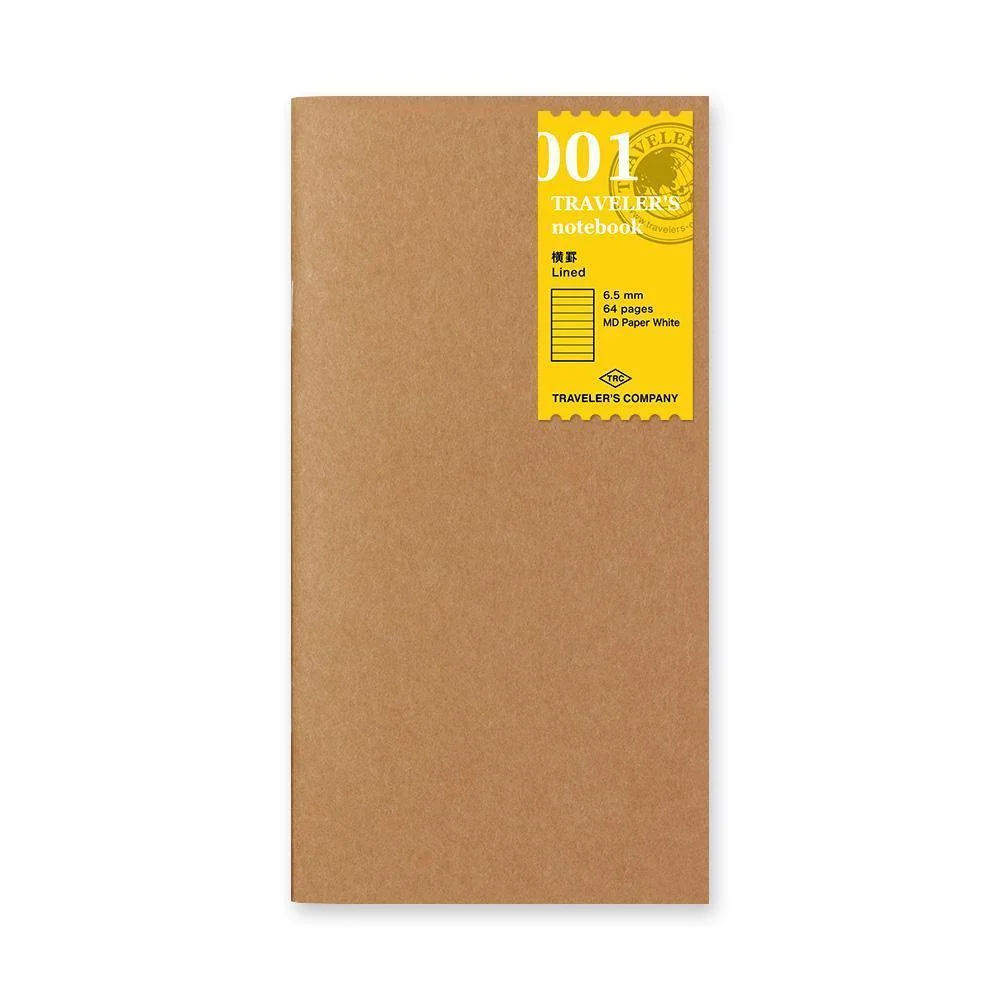 TRAVELER'S notebook - Refill 001 - Lined Notebook - Afbeelding 2