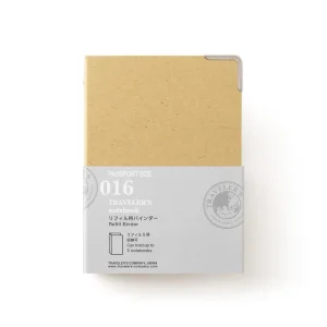 TRAVELER'S notebook - Refill 016 - Binder - Passport Size