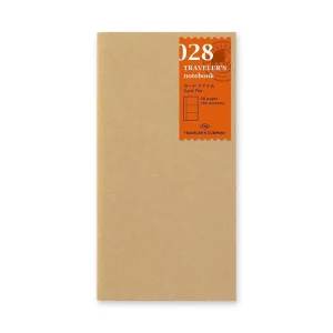 TRAVELER'S notebook - Refill 028 - Card File