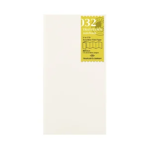 TRAVELER'S notebook - Refill 032 - Accordion Fold Paper