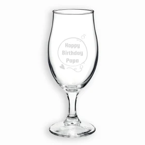 Bierglas op voet