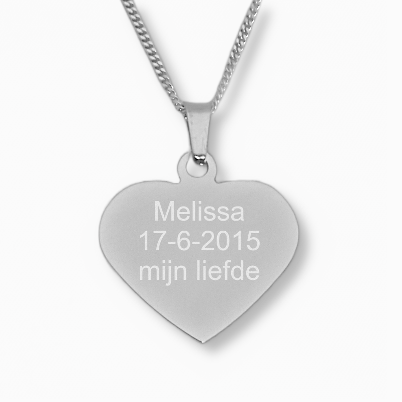 Hanger met tekst – Hart
