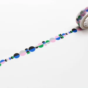 mt Masking Tape -  Semicircle Pattern