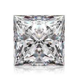 Zirconia – vierkant – facet geslepen 4.0 mm, 1 st